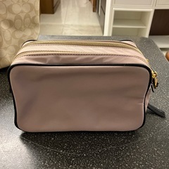 K2510-045 Cepica バッグ ポーチ 紐なし ピンクグレージュ ゴールド金具 キズ汚れ有りの画像