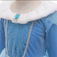 アナと雪の女王　エルサドレス120cm　　の画像