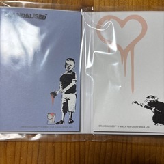 新品未開封　パタパタメモ　バンクシーの画像