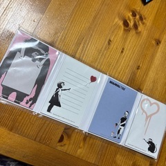 新品未開封　パタパタメモ　バンクシーの画像