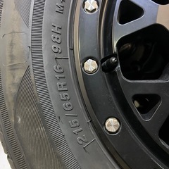 ハイエース　215/65R16 タイヤ ホイールセットの画像