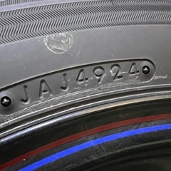 ハイエースブリザックVRX3 2024年製215/65R16タイヤホイールセットの画像