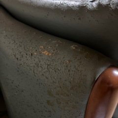 2人掛け　レザーソファの画像