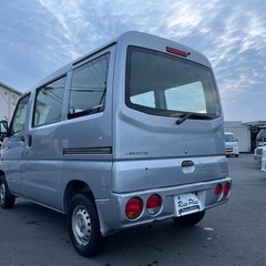 総額26.8万円 三菱 ミニキャブバン CD 車検2年 7万キロ台 ハイルーフ 集中ドアロック PS カーラジオの画像