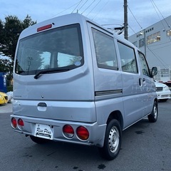 総額26.8万円 三菱 ミニキャブバン CD 車検2年 7万キロ台 ハイルーフ 集中ドアロック PS カーラジオの画像