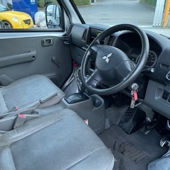 総額26.8万円 三菱 ミニキャブバン CD 車検2年 7万キロ台 ハイルーフ 集中ドアロック PS カーラジオの画像