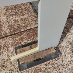 オカムラ　SD　平机　幅1600『中古、プラ色褪せあり』の画像