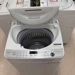 リユースのサカイ栃木店★ジモティ割あり★ SHARP 洗濯機 ES-GE7E 7.0kg 21年製 動作確認／クリーニング済み TC10909の画像