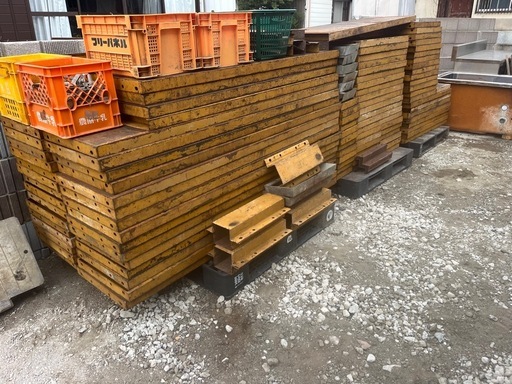 基礎パネル　鋼製型枠　フリーパネル