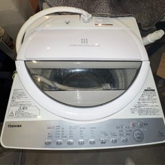 TOSHIBA 洗濯機 7k AW-7G6の画像