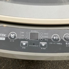 BESTEK 全自動洗濯機　BTWA01  3.8kg 2018年製の画像