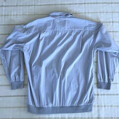 商談中　SＩLAS製　ナイロン製ジャンパー　メンズ：XL　水色の画像