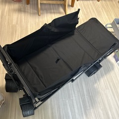 キャリーカート アウトドアワゴン 耐荷重175kg 後部展開の画像