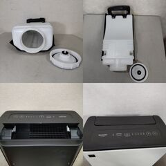 SHARP 床置型 加湿空気清浄機 KC-M51BH-W プラズマクラスター (KC-M511 同型モデル)の画像