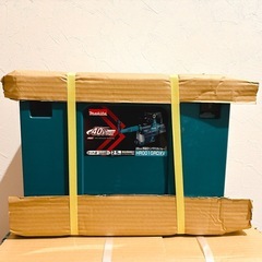 10月6日まで出品・金額相談可【新品未開封品】マキタ 充電式ハンマドリル40VMax 28mm/ハツリ可 SDS+ 集じんシステム・バッテリ充電器付 HR001GRDXVの画像
