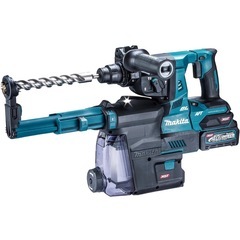 10月6日まで出品・金額相談可【新品未開封品】マキタ 充電式ハンマドリル40VMax 28mm/ハツリ可 SDS+ 集じんシステム・バッテリ充電器付 HR001GRDXVの画像