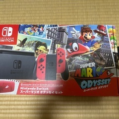 Nintendo Switch マリオオデッセイセットの画像