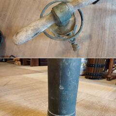 レトロ オブジェ 古い噴霧器 ジャンク 二重瓶式半自動噴霧器 インテリアに　/TJ-2601 2F北の画像