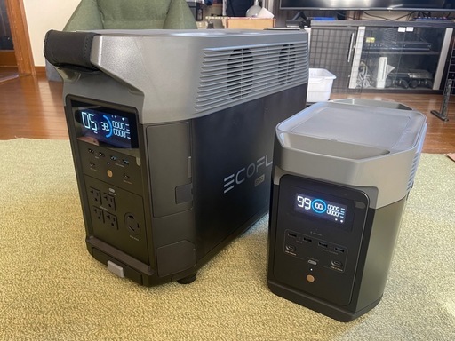 値下げ　特別価格⭐︎ECOFLOW  DELTA2,DELTAPRo 2台セット⭐︎