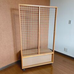 ネット付き　整理棚の画像