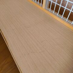 ネット付き　整理棚の画像