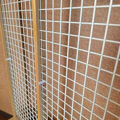 ネット付き　整理棚の画像