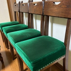 ヴィンテージ　チェア　5点セットの画像