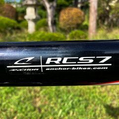 【岡谷市大栄町より】BS アンカーRCS7　アルテグラ組み　タイヤ前後新品　Fフォーク・リアカーボン　程度良し！の画像