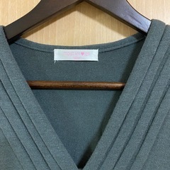女児 子ども服 ワンピース グレー 160
の画像