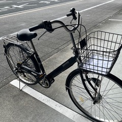 【10/31まで決算セール¥3000値引中】【大人用】整備済中古自転車 ダイワ26型アルティア 廉価モデル 婦人車 黒色 <自転車のオオムラ 静岡店>の画像