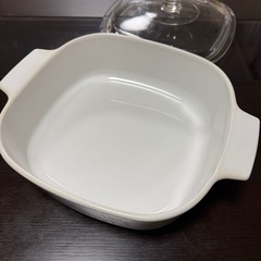 CORNING WARE コーニングウェア  両手鍋 キャセロール コーンフラワーの画像