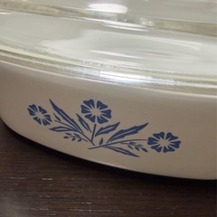 CORNING WARE コーニングウェア  両手鍋 キャセロール コーンフラワーの画像