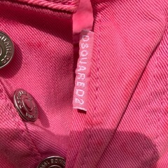 DSQUARED2 ピンク スキニージーンズの画像