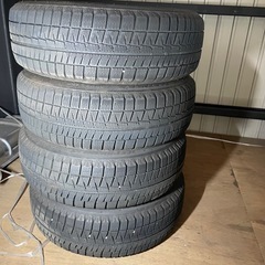 バリ溝20年式 ブリジストンホイール　スタッドレスタイヤ　4本セットの画像