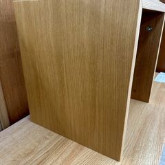 ★リユースのサカイ高崎店★TJ12952 (株)良品計画 台 ライトブラウン H35×D30×W35 クリーニング済みの画像