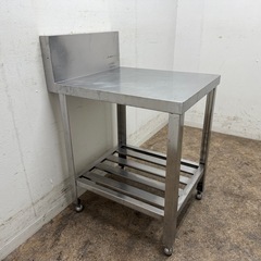 ステンレス　業務用　作業台　厨房　飲食店　W４８.５ｘD６０ｘH６８㎝の画像