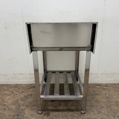 ステンレス　業務用　作業台　厨房　飲食店　W４８.５ｘD６０ｘH６８㎝の画像