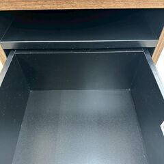 ★リユースのサカイ高崎店★TJ12953 (株)ニトリ キャビネット 茶 H139.5×D42×W40 クリーニング済みの画像