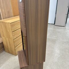 ★リユースのサカイ高崎店★TJ12953 (株)ニトリ キャビネット 茶 H139.5×D42×W40 クリーニング済みの画像