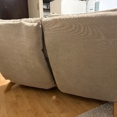 ローソファ　ベージュ　非喫煙の画像