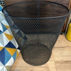 未使用 IKEA ワイヤー バスケット ゴミ箱 ？の画像