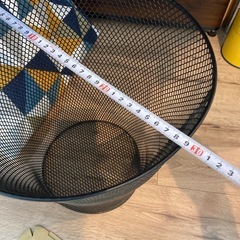 未使用 IKEA ワイヤー バスケット ゴミ箱 ？の画像