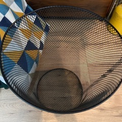 未使用 IKEA ワイヤー バスケット ゴミ箱 ？の画像