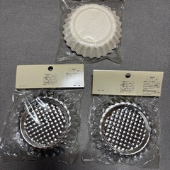 （未使用）昭和レトロ　マドレーヌ型 合計6枚 製菓 お菓子作り ドイツ製の画像