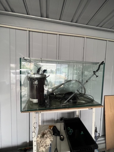 ガラス水槽90センチフルセット