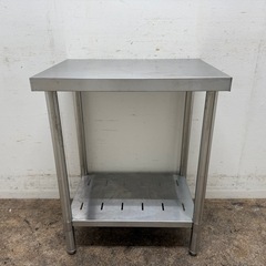 マルゼン　ステンレス　業務用　作業台　厨房　飲食店　W６００D４５０ｘH８００ｍｍの画像