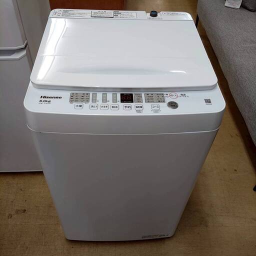 【美品】【中古品】洗濯機 HW-T60 Hisense ハイセンス 2025年製 美品】【中古品】洗濯機 HW-T60 Hisense ハイセンス 2025年製