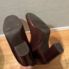 ダイアナ　ショート　ブーツ　ブラウン　23cmの画像