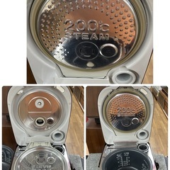 R097 ☀️ Panasonic スチームIH炊飯ジャー 5.5合炊き 14年製 SR-SX104 ⭐ 動作確認済 ⭐ クリーニング済の画像