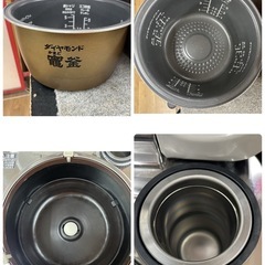 R097 ☀️ Panasonic スチームIH炊飯ジャー 5.5合炊き 14年製 SR-SX104 ⭐ 動作確認済 ⭐ クリーニング済の画像